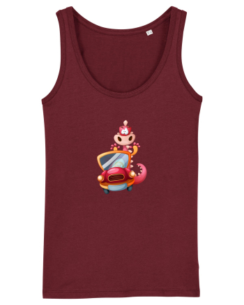 Dinozaur Masina Burgundy