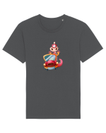 Dinozaur Masina Tricou mânecă scurtă Unisex Rocker