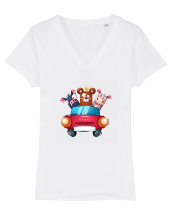 Animale in Masina Rosie 2 White