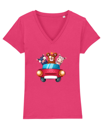 Animale in Masina Rosie 2 Raspberry