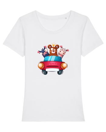 Animale in Masina Rosie 2 White