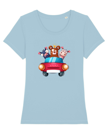 Animale in Masina Rosie 2 Sky Blue