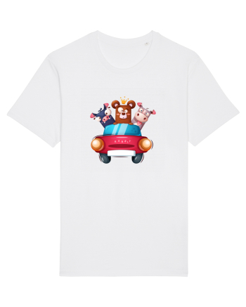 Animale in Masina Rosie 2 White