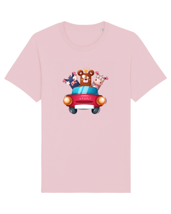 Animale in Masina Rosie 2 Cotton Pink
