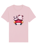 Panda Masina Rosie Tricou mânecă scurtă Unisex Rocker