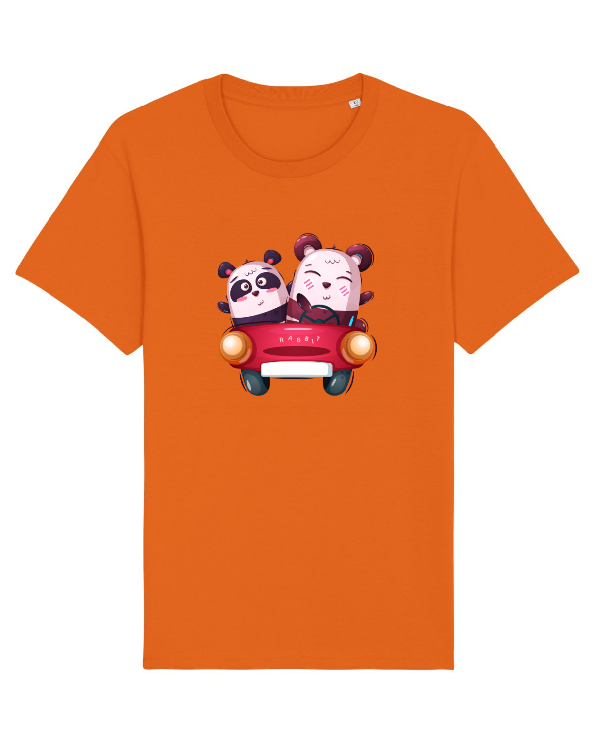 Tricou mânecă scurtă Unisex Rocker Bright Orange
