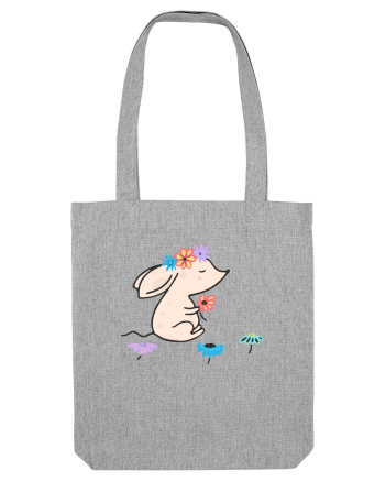 Soricel cu Flori Heather Grey