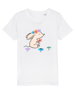 Soricel cu Flori Tricou mânecă scurtă  Copii Mini Creator