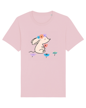 Soricel cu Flori Cotton Pink