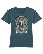 Steampunk Legacy Tricou mânecă scurtă guler V Bărbat Presenter