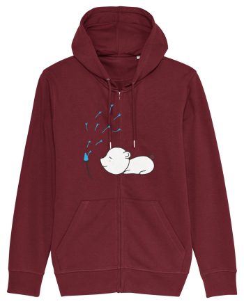 Ursulet cu Papadie Burgundy