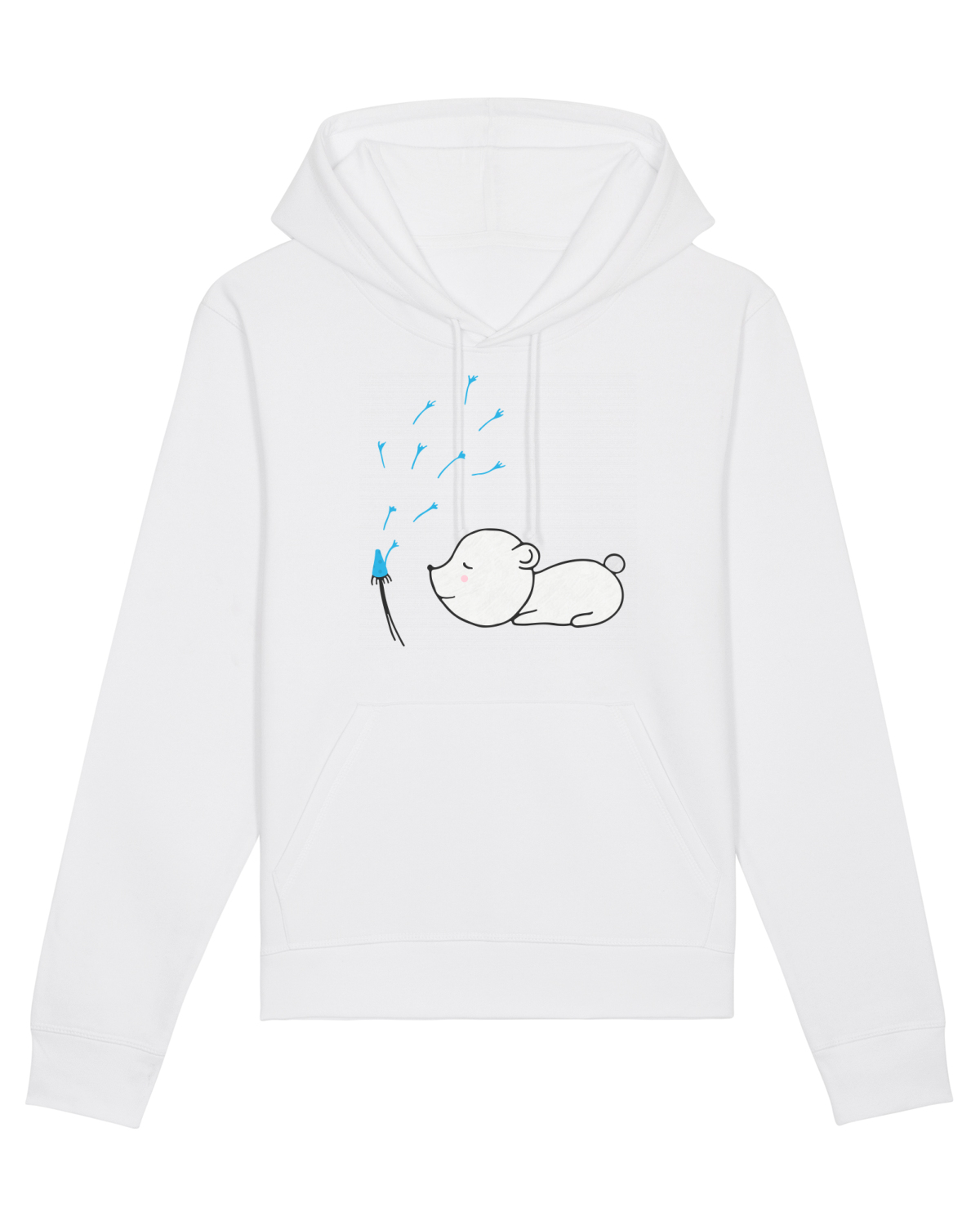 Hanorac Unisex Drummer White