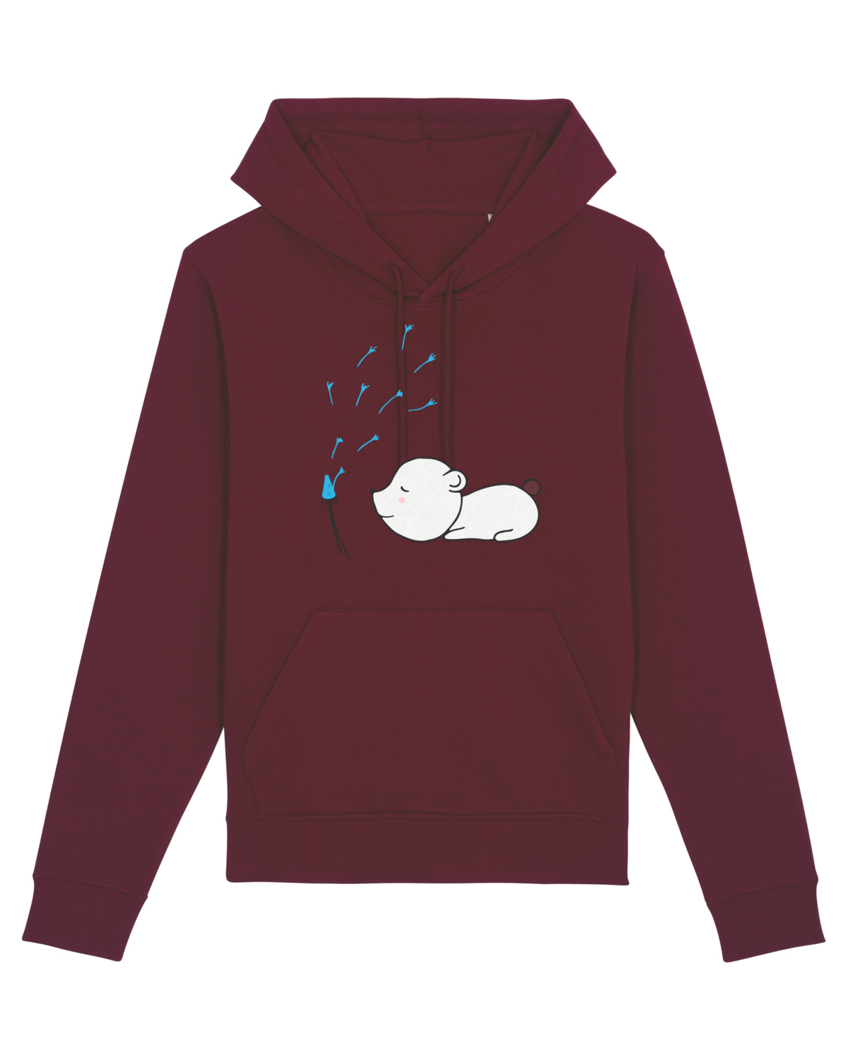 Hanorac Unisex Drummer Burgundy