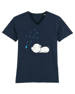 Ursulet cu Papadie Tricou mânecă scurtă guler V Bărbat Presenter