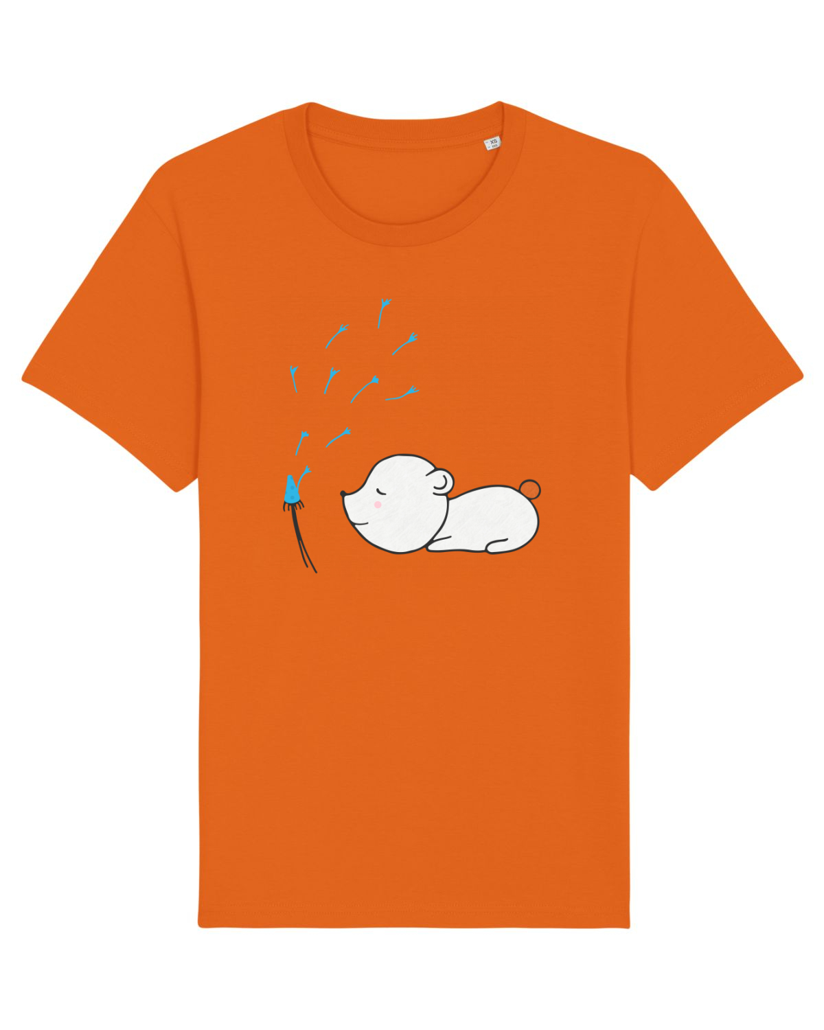 Tricou mânecă scurtă Unisex Rocker Bright Orange