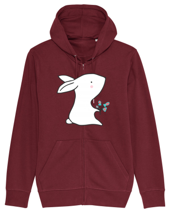 Iepuras cu Flori Burgundy