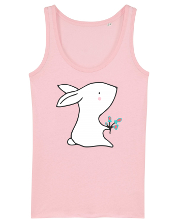 Iepuras cu Flori Cotton Pink