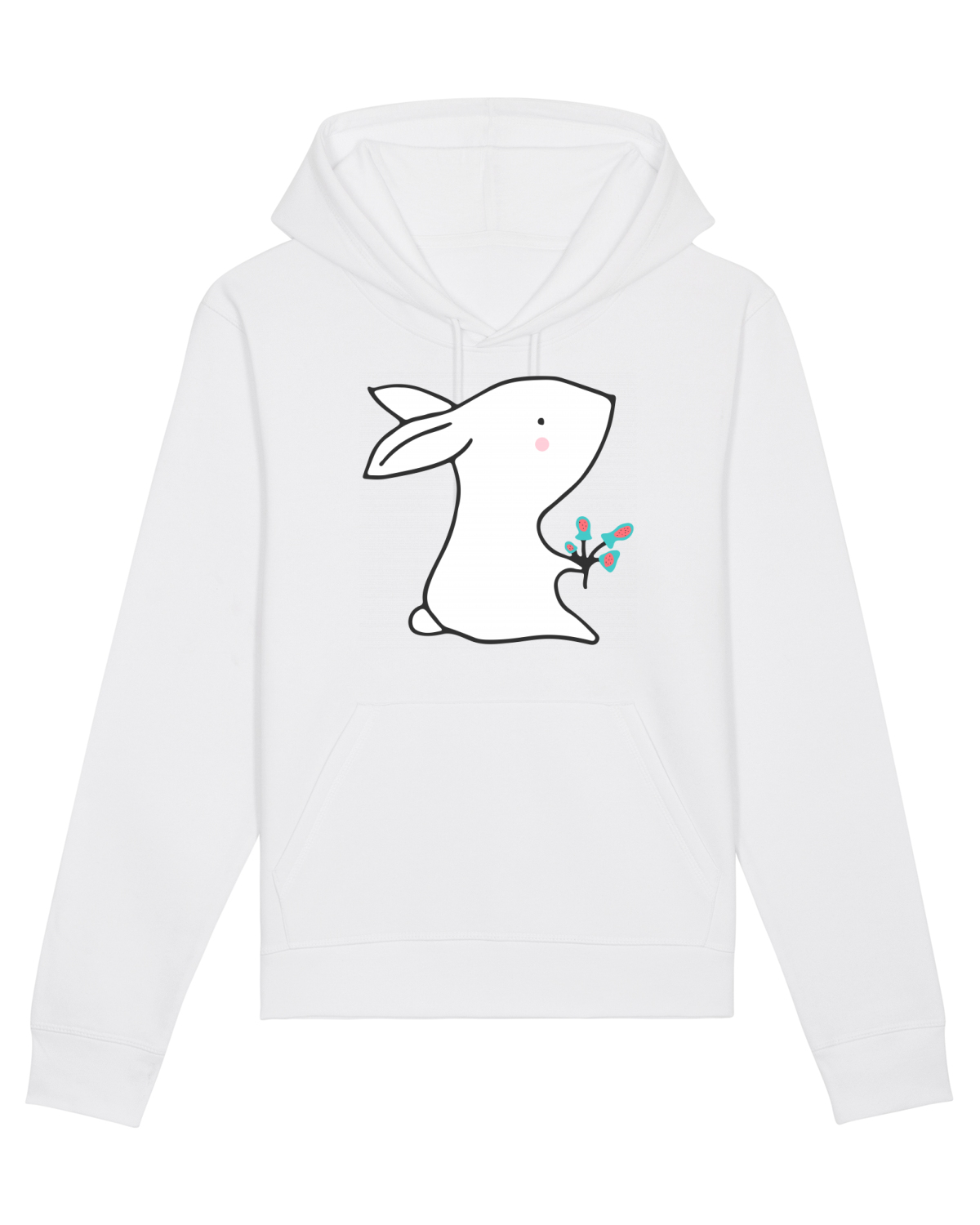 Hanorac Unisex Drummer White