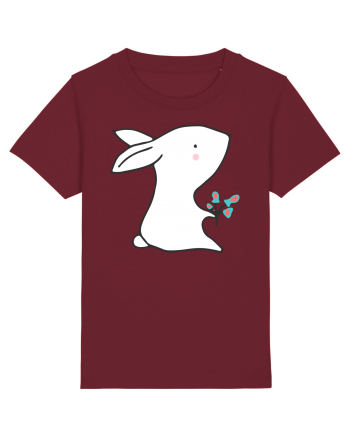 Iepuras cu Flori Burgundy