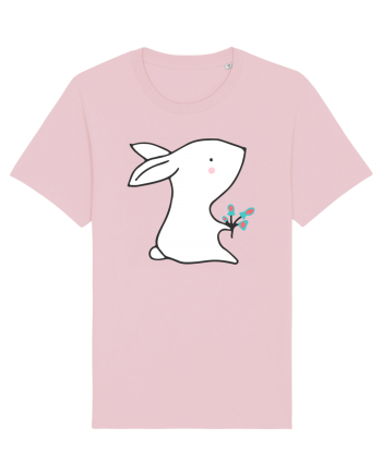 Iepuras cu Flori Cotton Pink