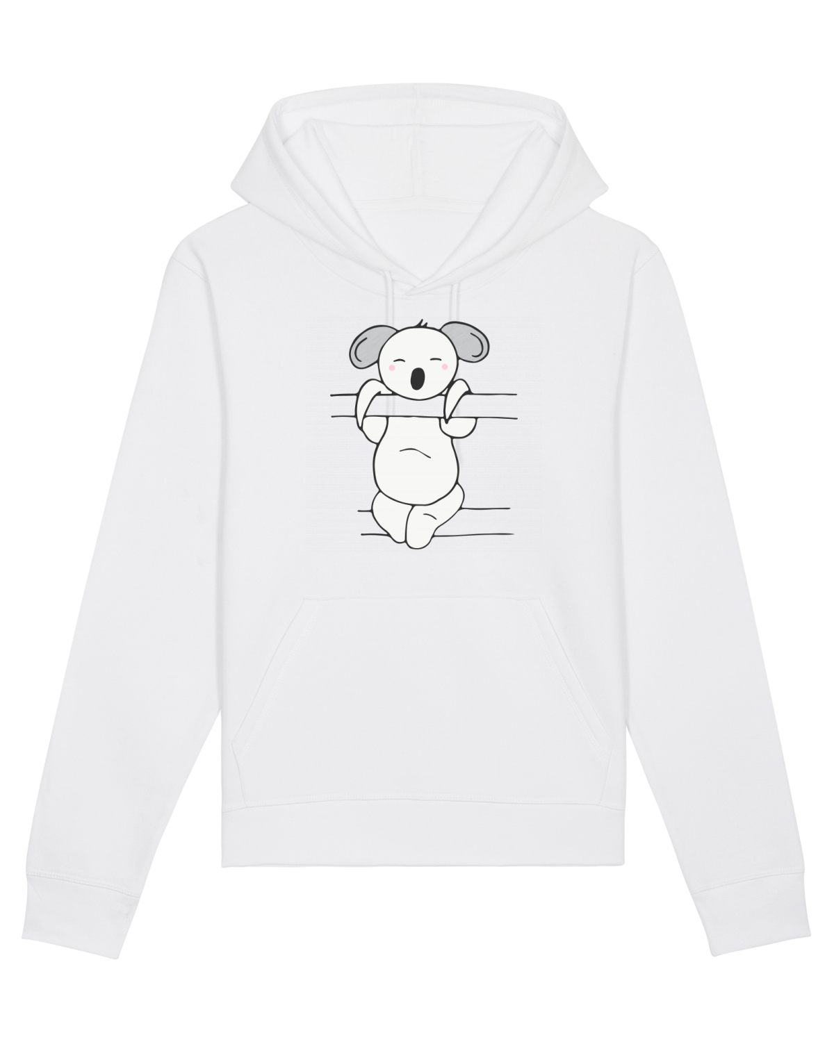 Hanorac Unisex Drummer White