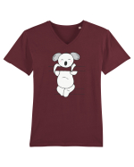 Koala Relax Tricou mânecă scurtă guler V Bărbat Presenter