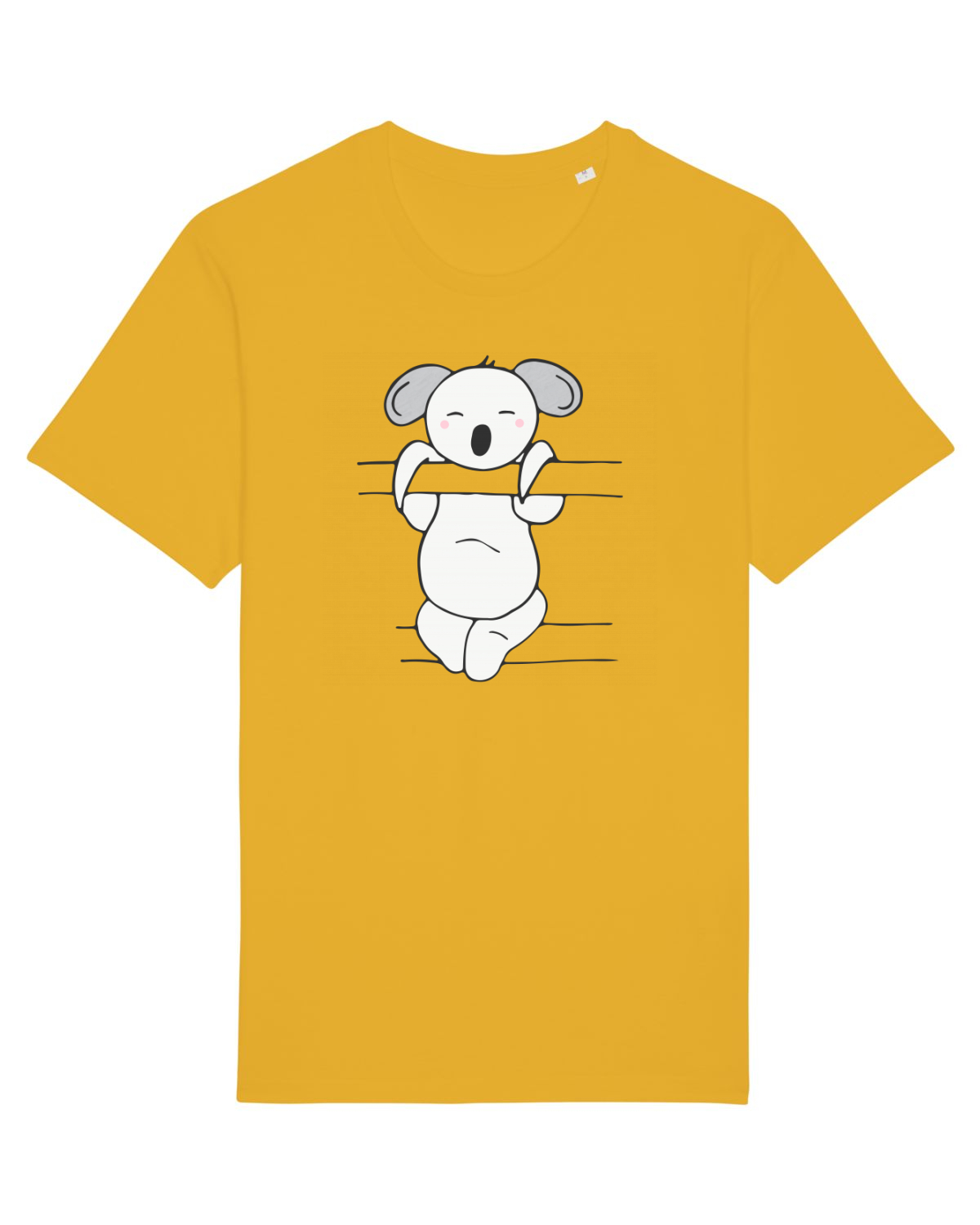 Tricou mânecă scurtă Unisex Rocker Spectra Yellow