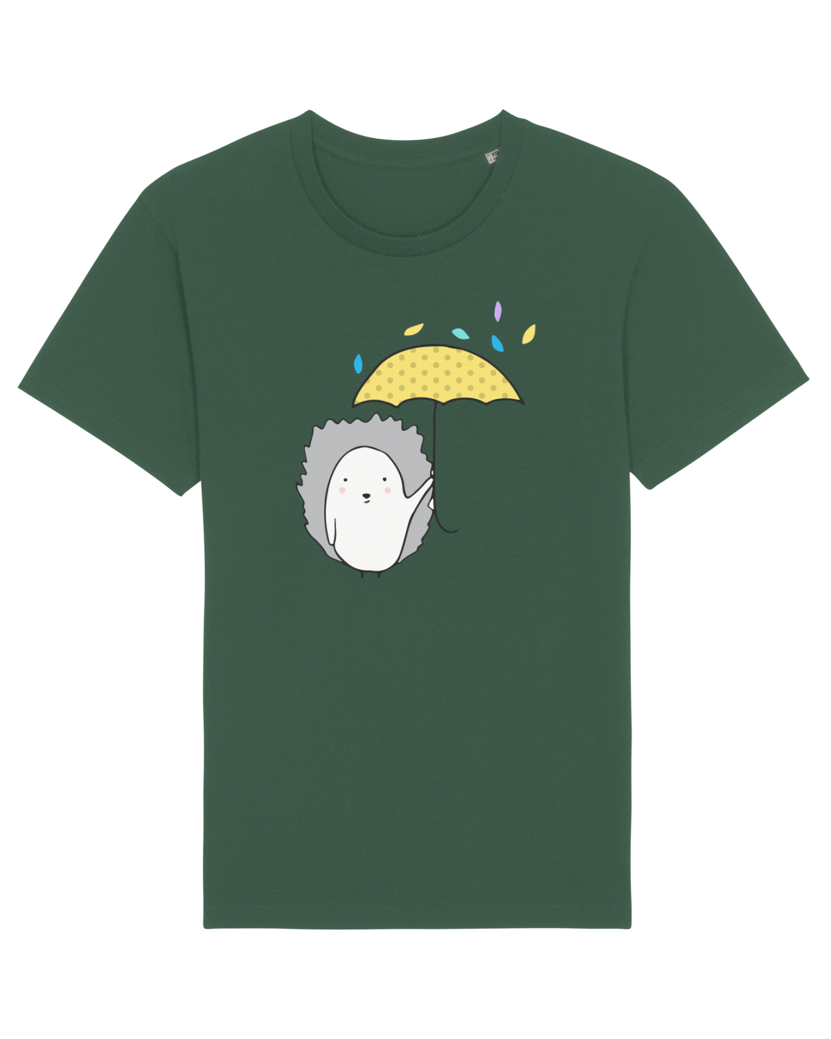 Tricou mânecă scurtă Unisex Rocker Bottle Green