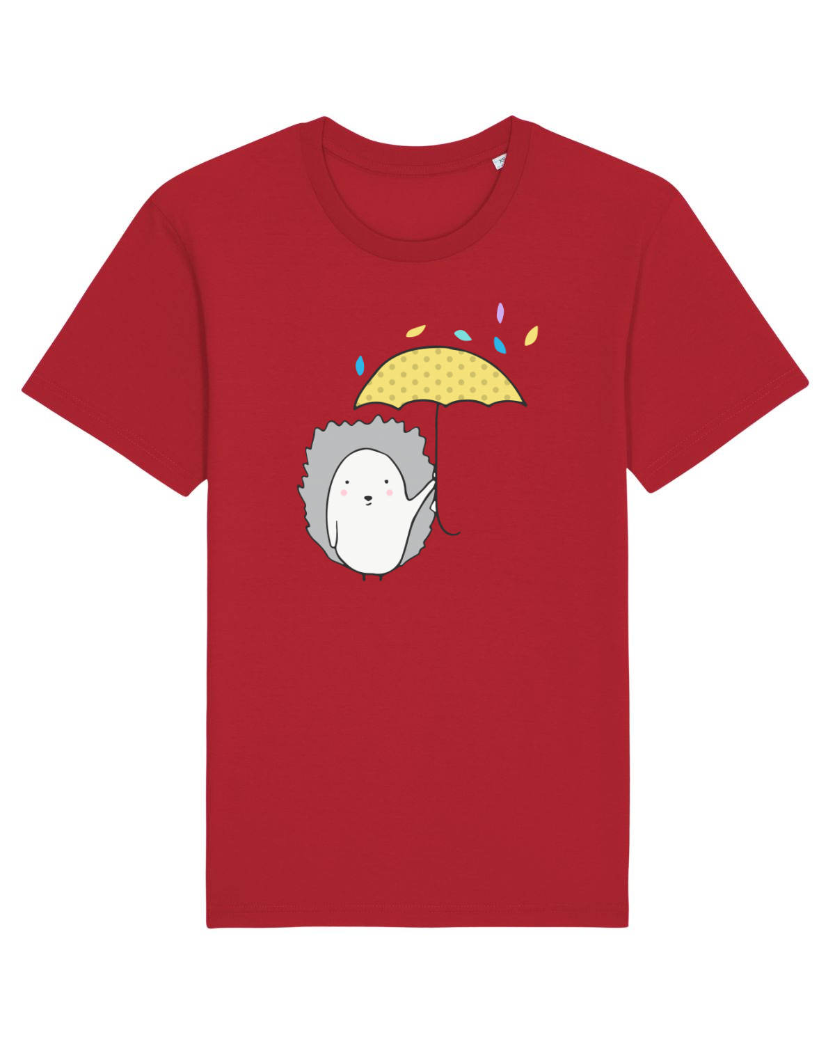 Tricou mânecă scurtă Unisex Rocker Red