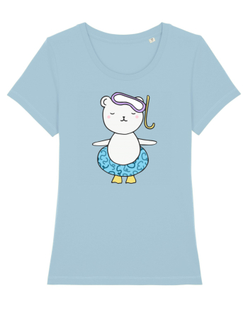 Ursulet cu Colac Sky Blue