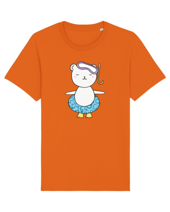 Ursulet cu Colac Bright Orange