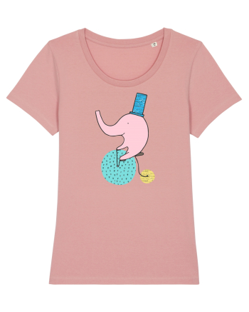 Elefant pe Bicicleta Canyon Pink