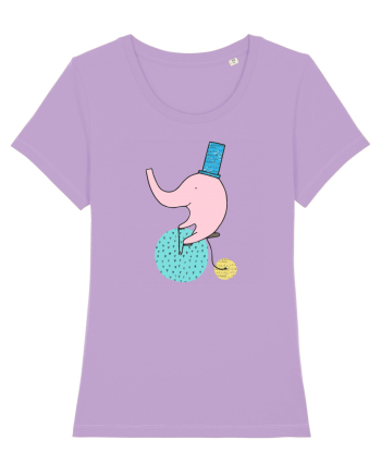 Elefant pe Bicicleta Lavender Dawn
