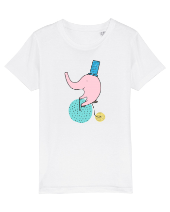 Elefant pe Bicicleta White