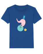 Elefant pe Bicicleta Tricou mânecă scurtă  Copii Mini Creator