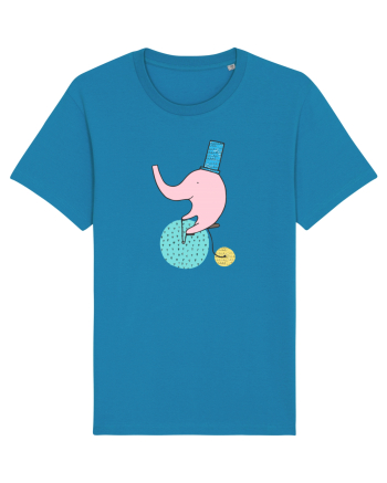 Elefant pe Bicicleta Azur
