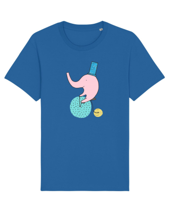 Elefant pe Bicicleta Royal Blue