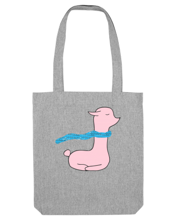 Lama cu Fular Heather Grey