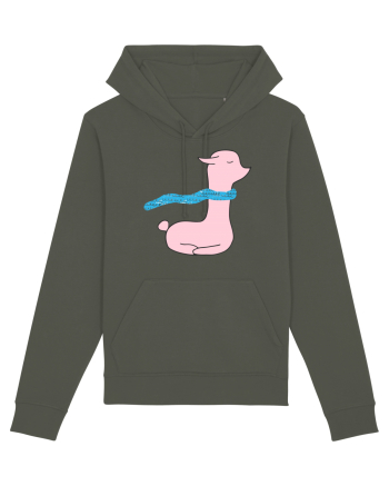 Lama cu Fular Khaki