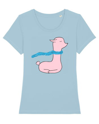 Lama cu Fular Sky Blue