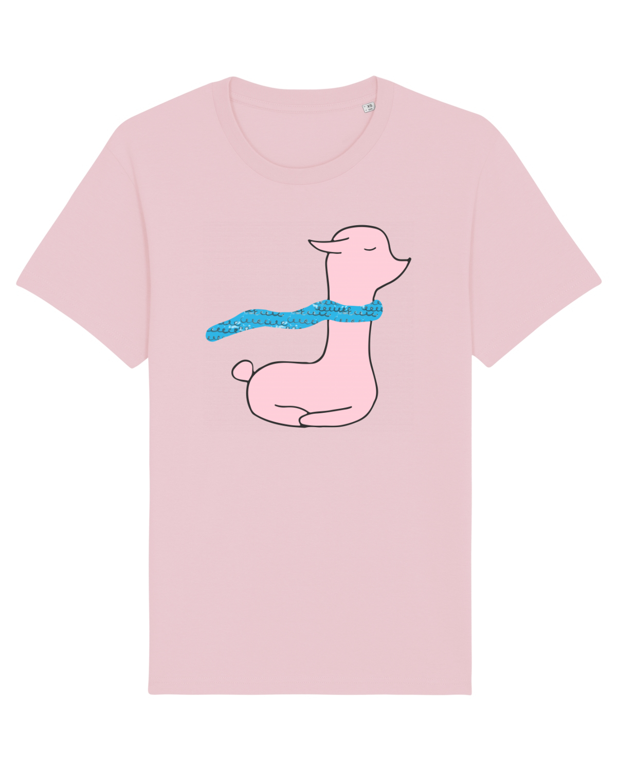 Tricou mânecă scurtă Unisex Rocker Cotton Pink
