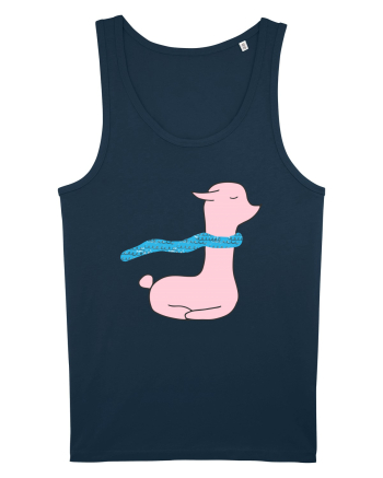 Lama cu Fular Navy