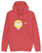 Leu Dragut Hanorac cu fermoar Unisex Connector