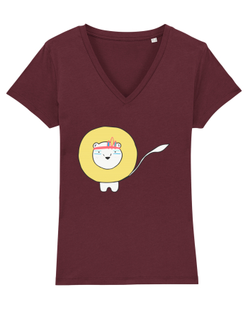 Leu Dragut Burgundy