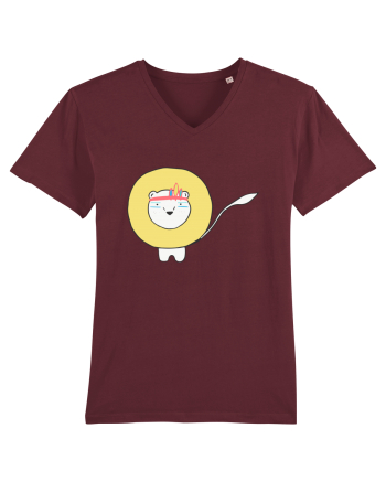 Leu Dragut Burgundy