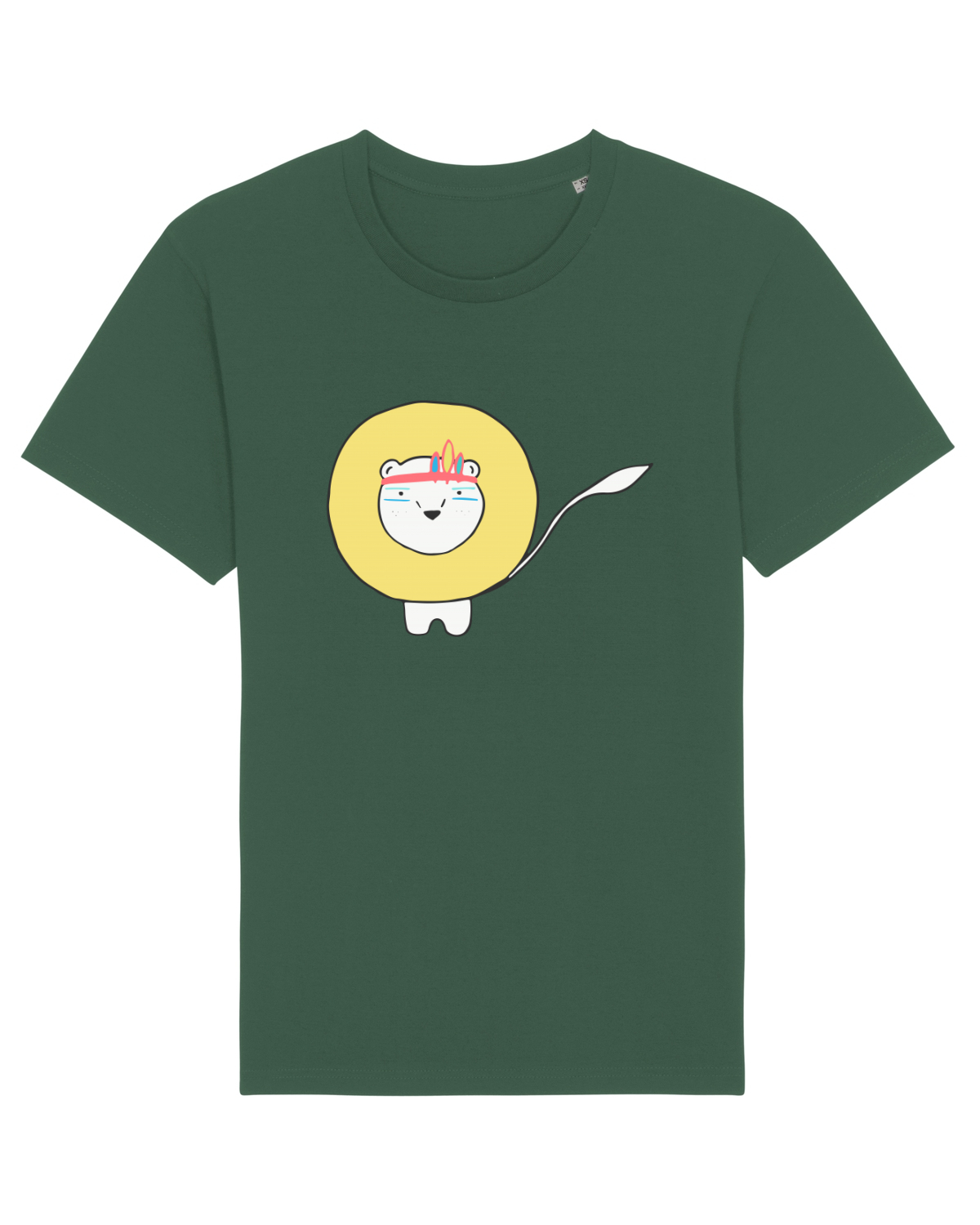 Tricou mânecă scurtă Unisex Rocker Bottle Green