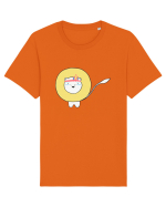 Leu Dragut Tricou mânecă scurtă Unisex Rocker