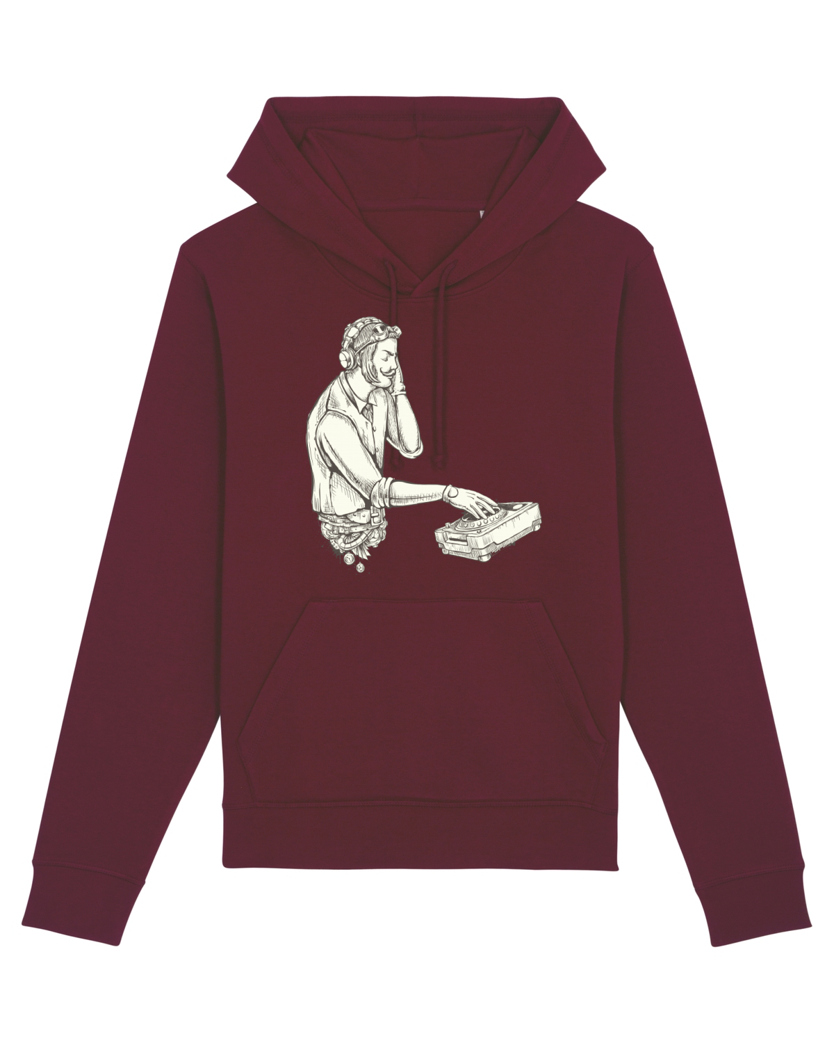 Hanorac Unisex Drummer Burgundy