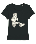 Steampunk DJ 1 Tricou mânecă scurtă guler larg fitted Damă Expresser