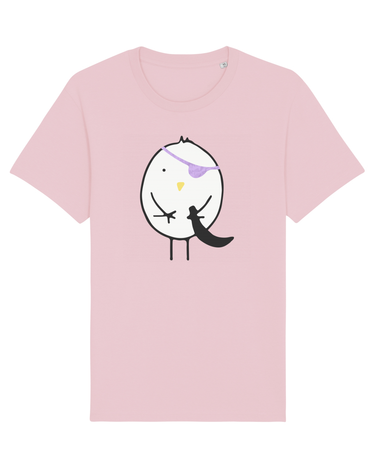 Tricou mânecă scurtă Unisex Rocker Cotton Pink